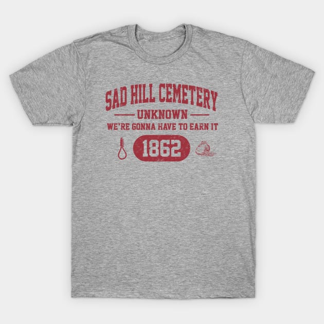 Sad Hill Cemetery 1862 T-Shirt by dustbrain